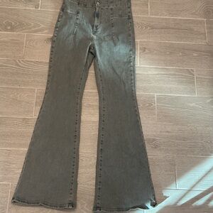 We The Free High-Waisted Light Blue/Gray Flare Jeans Women’s Sz 31